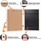 2-Pack 9x12 Kids Art Frame Set – Solid Wood Front-Opening Picture Frames with Storage for 50–150 Artwork Pieces, Display & Protect Kids’ Drawings and Photos